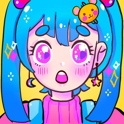 Blue Pastel Girl (2020)